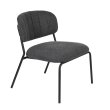 Fotelja Jolien Black/Dark Grey