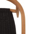 Stolica s rukonaslonom Ydalia Natural/Black