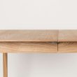 Produljivi stol Glimps 120/162x80 cm Natural
