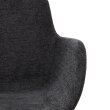 Stolica s rukonaslonom Tissiana Dark Grey