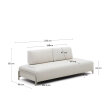 Sofa Modular Compo Beige Chenille