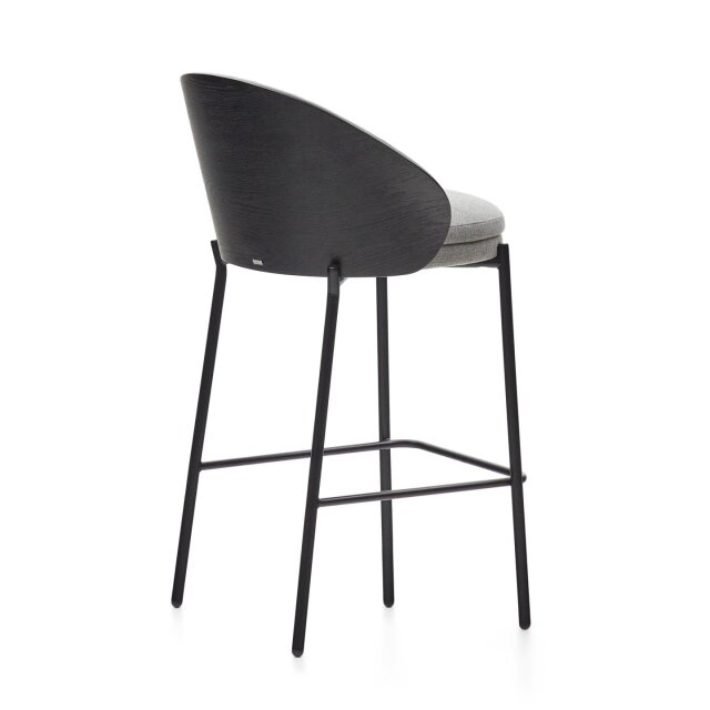 Barski stol Eamy Black 86cm