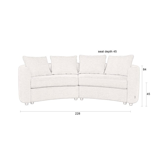Sofa Fernon Off White